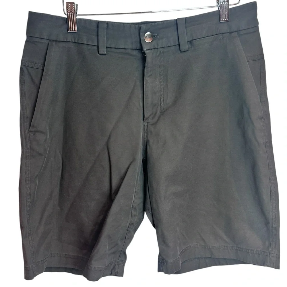 Lululemon‎ Commission Shorts Mens 30 Gray Relaxed Chino 9